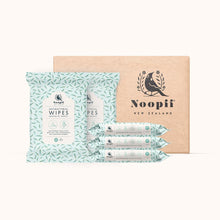 Load image into Gallery viewer, Noopii Premium Antibacterial Surface and Hand Wipes - 4 Pack
